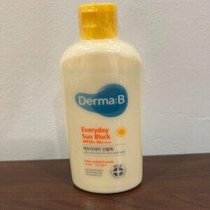 Derma:B Everyday Sun Block SPF50+ 6.7 fl oz Korean Sunscreen NWT